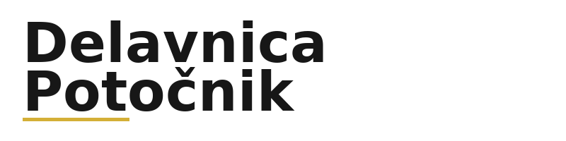 Delavnica Potočnik logo
